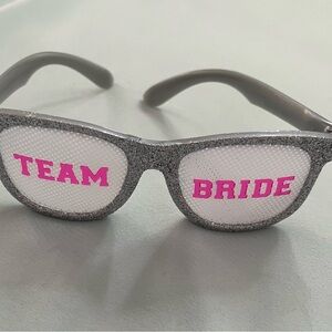 Team Bride Glitter Sunglasses